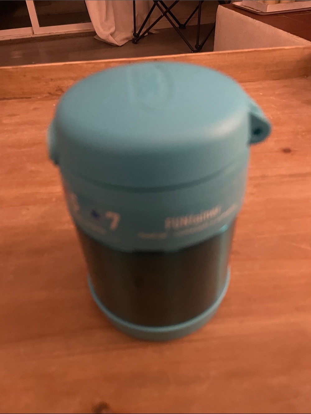 Thermos Aqua Blue Insulated soup container Funtainer